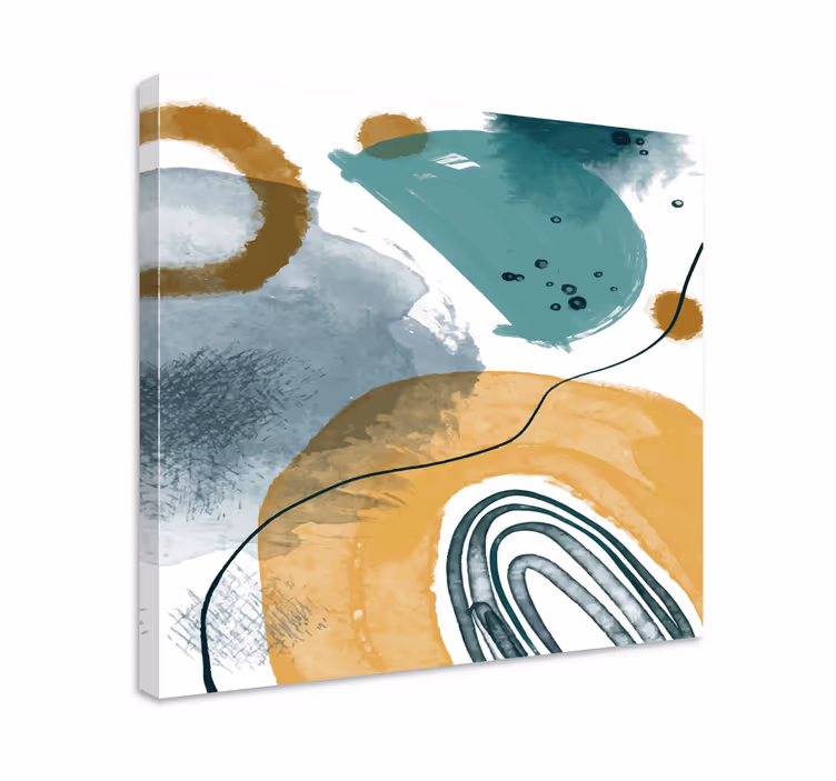Tableau déco art abstrait - TenStickers