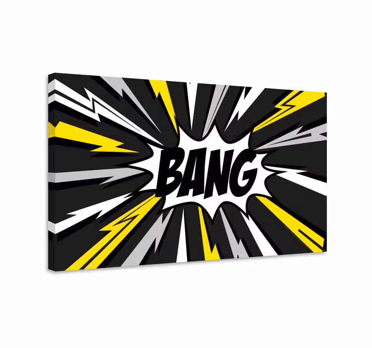 Tableau bulle de BD Bang  - TenStickers