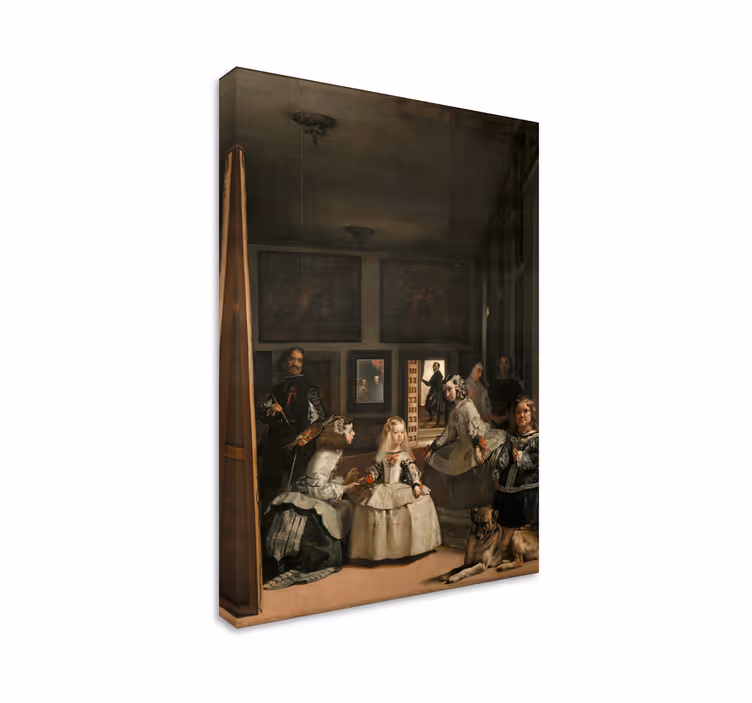 Tableau art "Les Ménines" de Diego Vélasquez - TenStickers