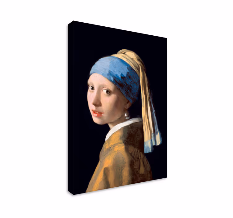 Tableau La Jeune Fille à la perle de Vermeer - TenStickers