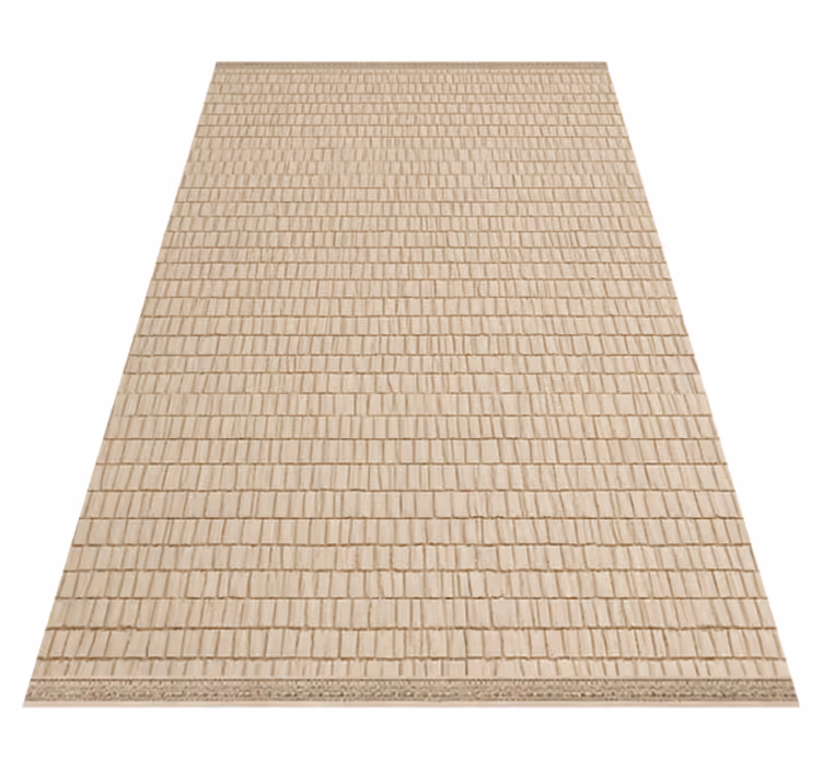 Tapis vinyle extérieur texture de rotin tissé - TenStickers