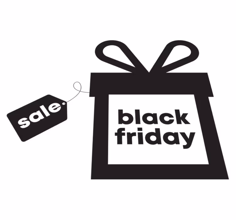 Tapis vinyle black friday un cadeau du black friday - TenStickers