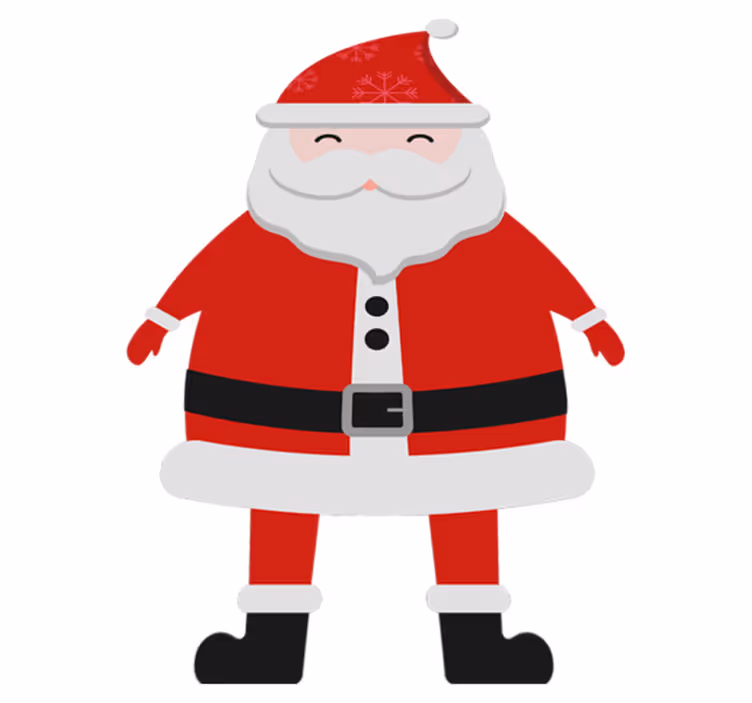 Tapis vinyle noël père noël pour enfants - TenStickers