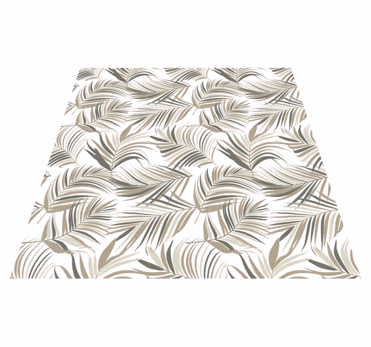 Tapis vinyle plantes nature luxuriante et mystérieuse - TenStickers