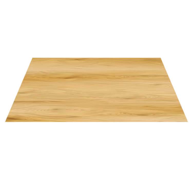 Tapis vinyle plantes fond en texture bois réaliste - TenStickers