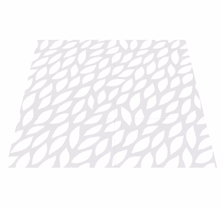 Tapis vinyle chambre motif floral sans fin - TenStickers