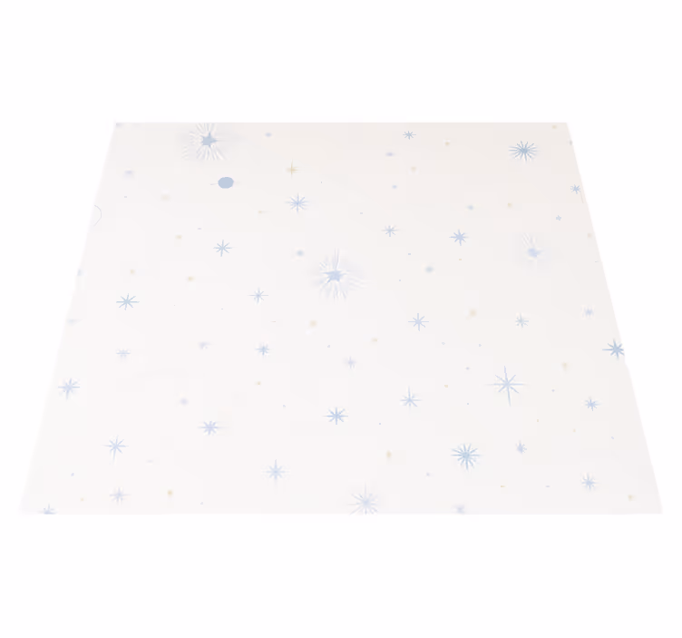 Tapis vinyle chambre Étoile céleste Éclatante - TenStickers