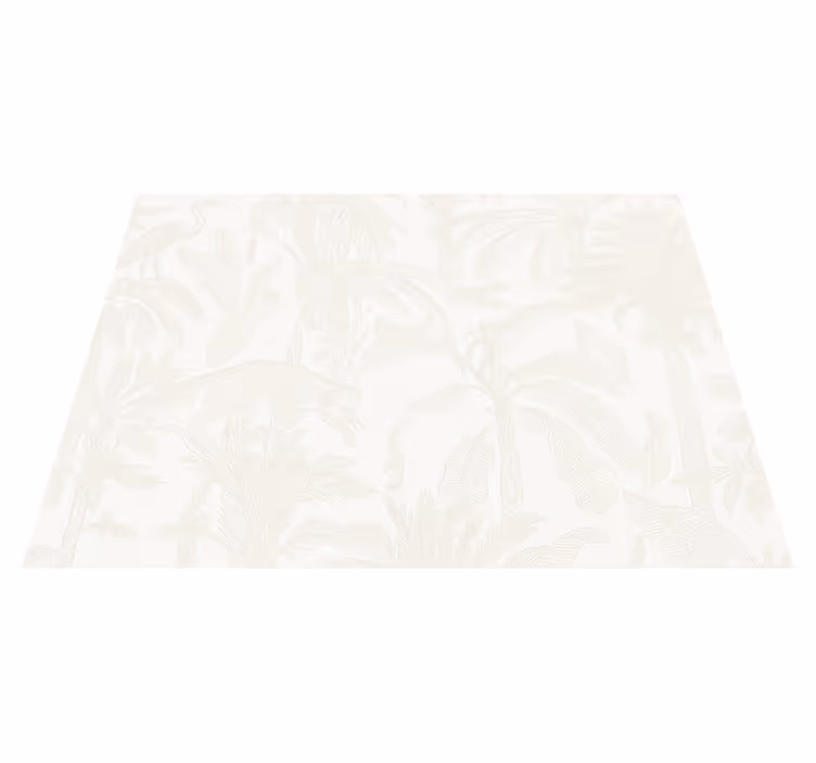 Tapis vinyle chambre beige clair jungle - TenStickers