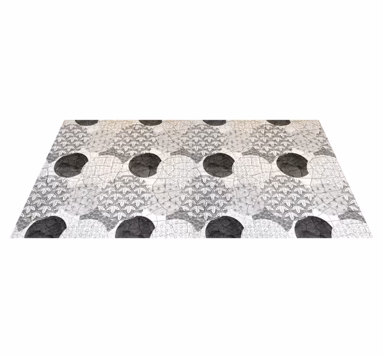 Tapis vinyle géométrique motif géométrique oriental - TenStickers