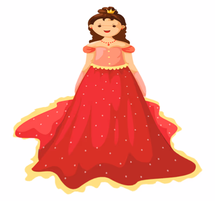 Tapis vinyle pour enfants illustration reine - TenStickers