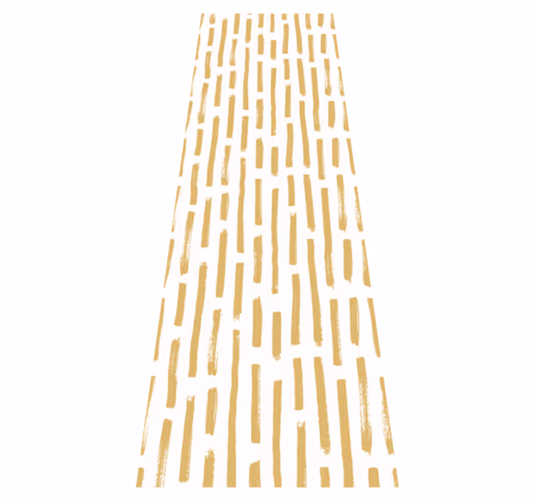 Tapis vinyle salle de bain motif moderne traits bruns - TenStickers