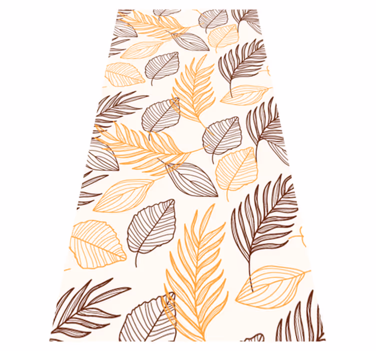 Tapis vinyle salle de bain design céréales dorées - TenStickers