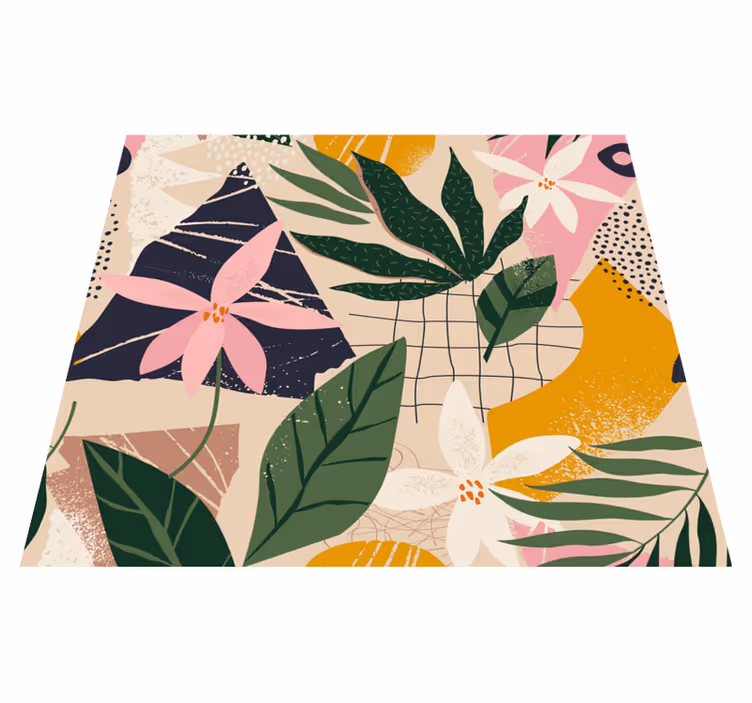 Tapis vinyle chambre un jardin à la maison - TenStickers