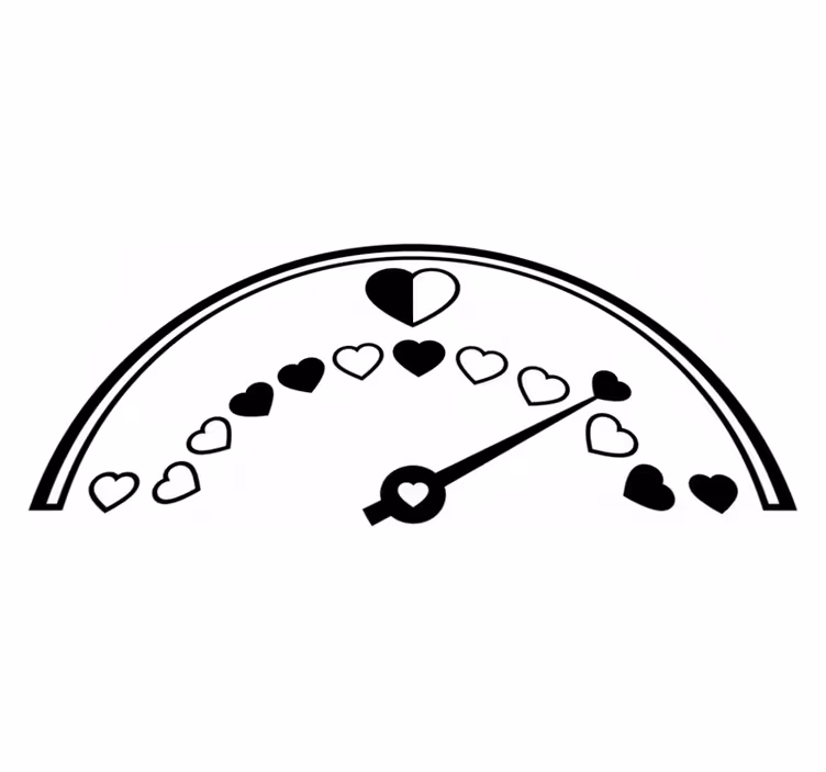 Tapis vinyle chambre autocollant tête de lit amour - TenStickers
