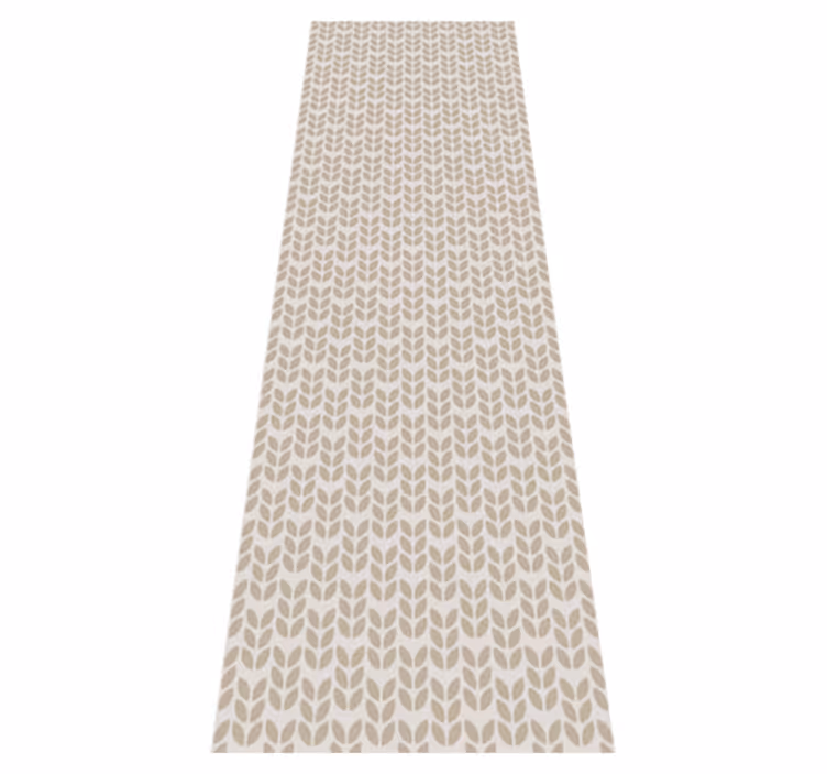 Tapis vinyle nordique à rayures irrégulières délicates - TenStickers