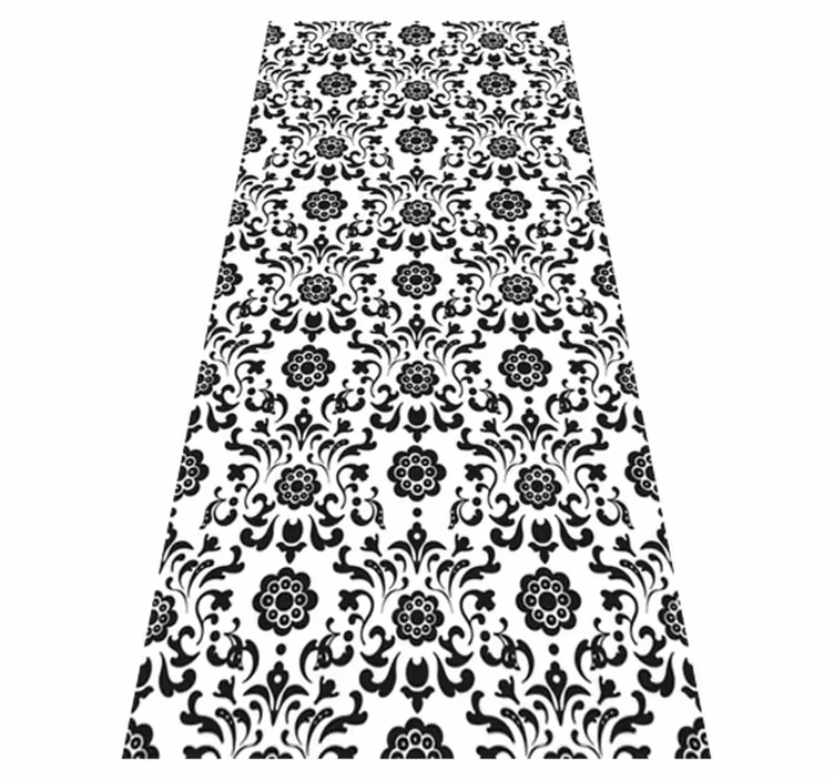 Tapis vinyle vintage style damassé royal - TenStickers