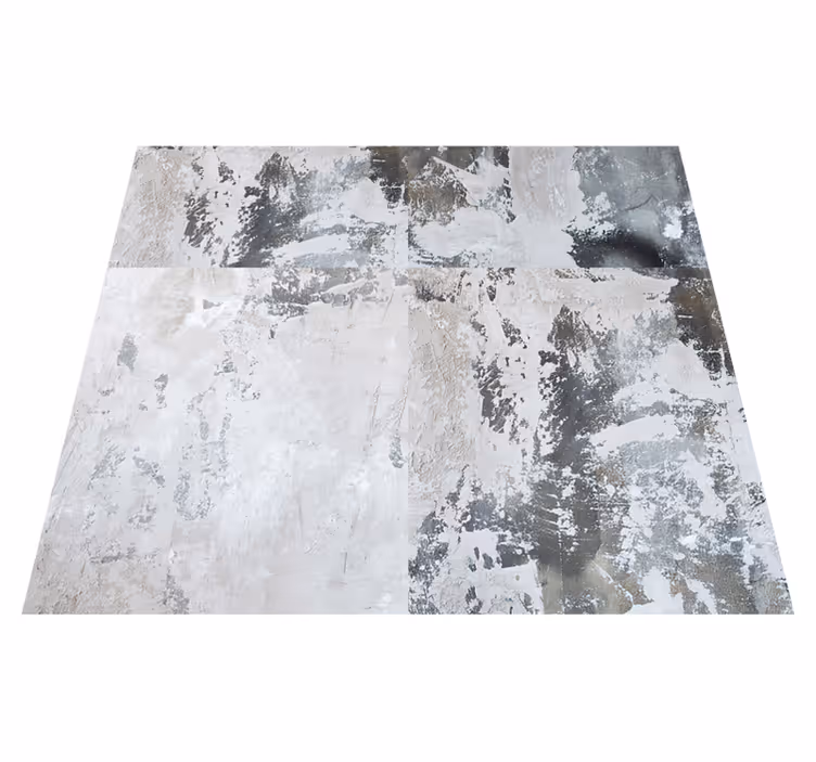 Tapis vinyle texture composition sombre - TenStickers