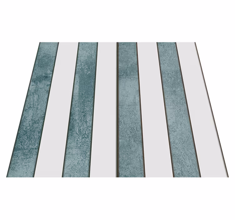 Tapis vinyle texture béton strié - TenStickers