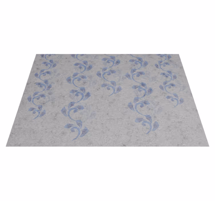 Tapis vinyle vintage lierre aquarelle rétro - TenStickers