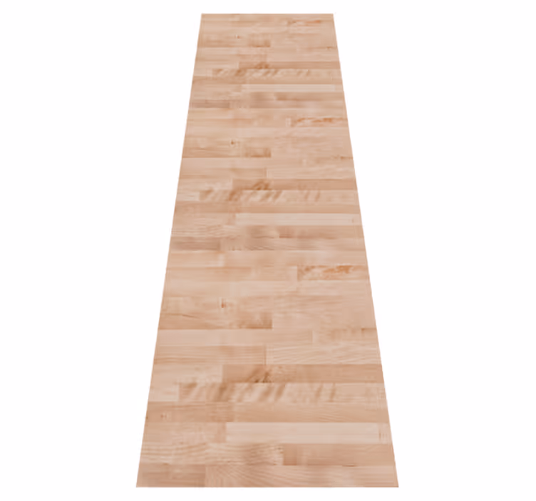 Tapis vinyle texture planche en bois brun élégant - TenStickers