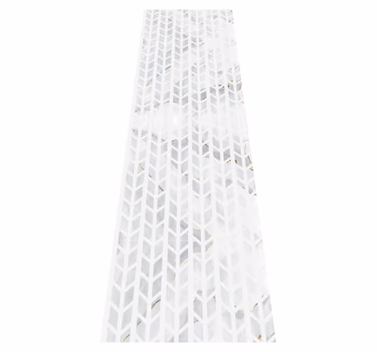 Tapis vinyle texture carreaux marbrés dorés petits - TenStickers