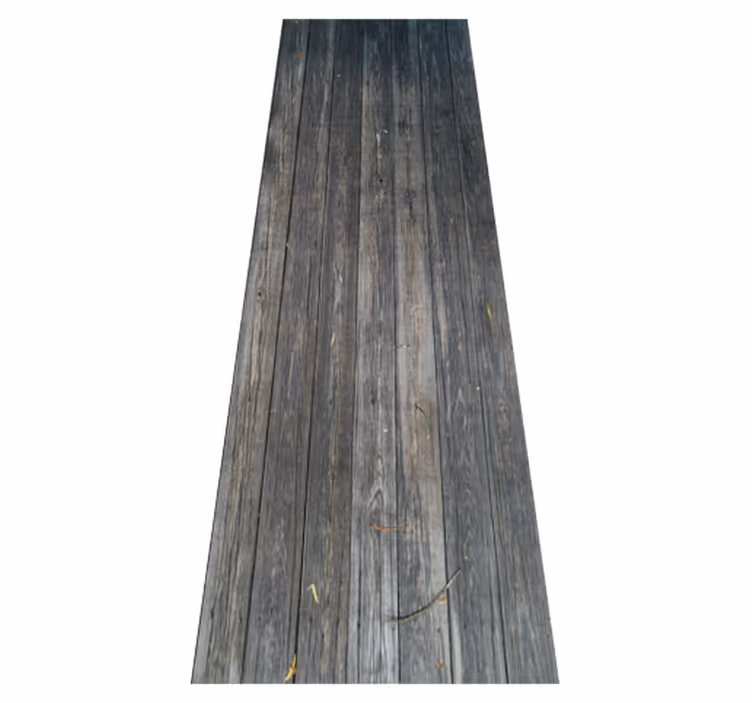 Tapis vinyle texture motif rustique gris cassé - TenStickers