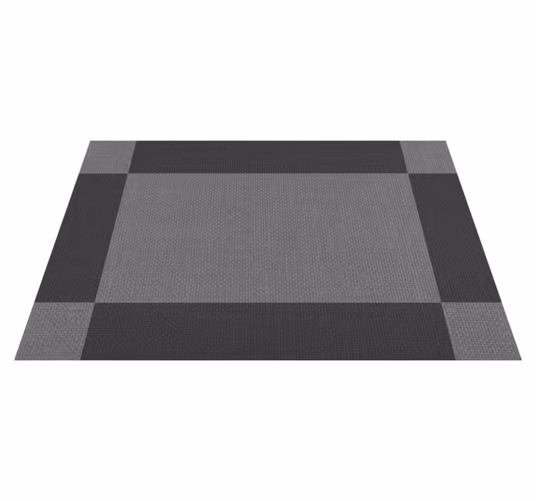 Tapis vinyle gris style élégant fond gris - TenStickers