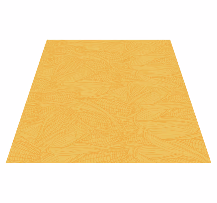 Tapis vinyle jaune ombres de maïs - TenStickers