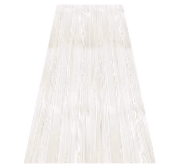 Tapis vinyle blanc bois blanc - TenStickers
