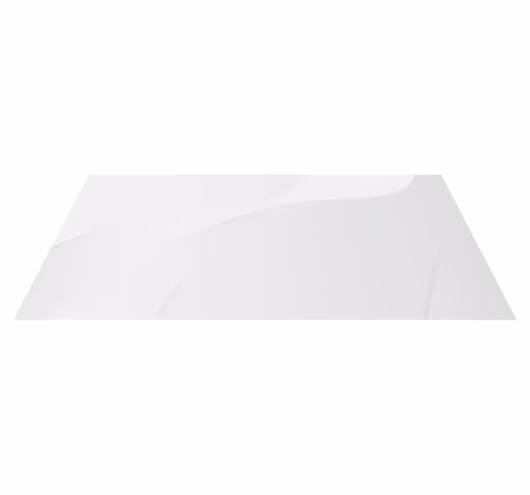 Tapis vinyle blanc élégant et moderne - TenStickers