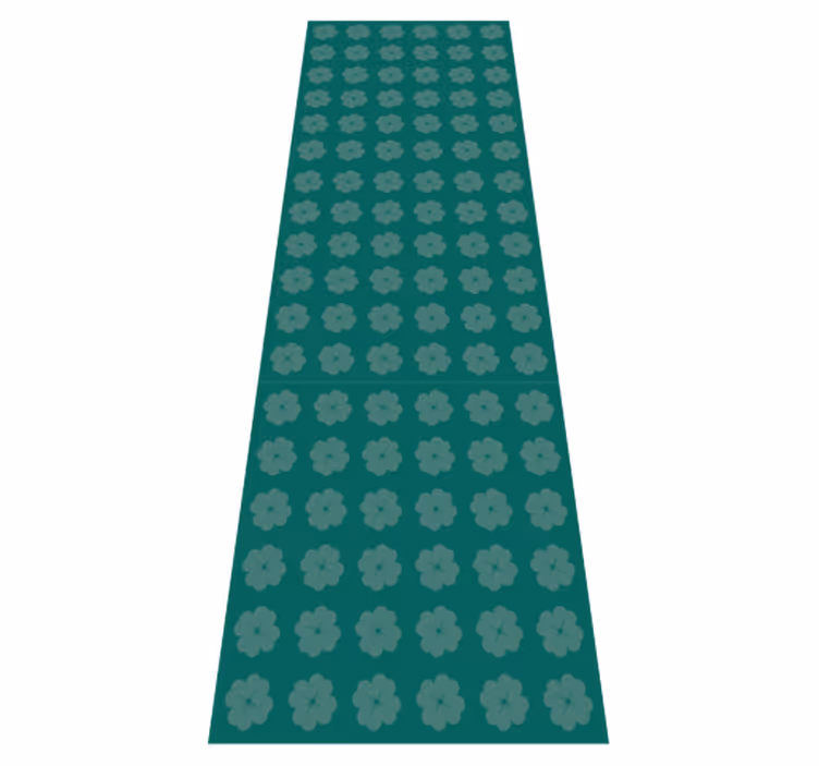 Tapis vinyle vert motif jour de la saint-patrick - TenStickers