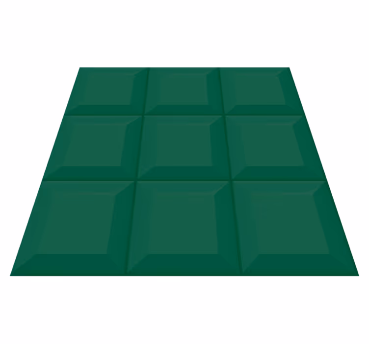 Tapis vinyle vert autocollant légumes de cuisine - TenStickers