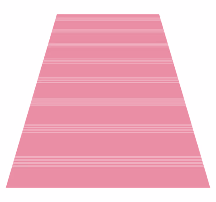Tapis vinyle rose rayures claires rose foncé - TenStickers