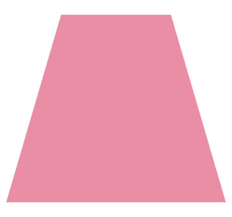 Tapis vinyle rose uni foncé - TenStickers
