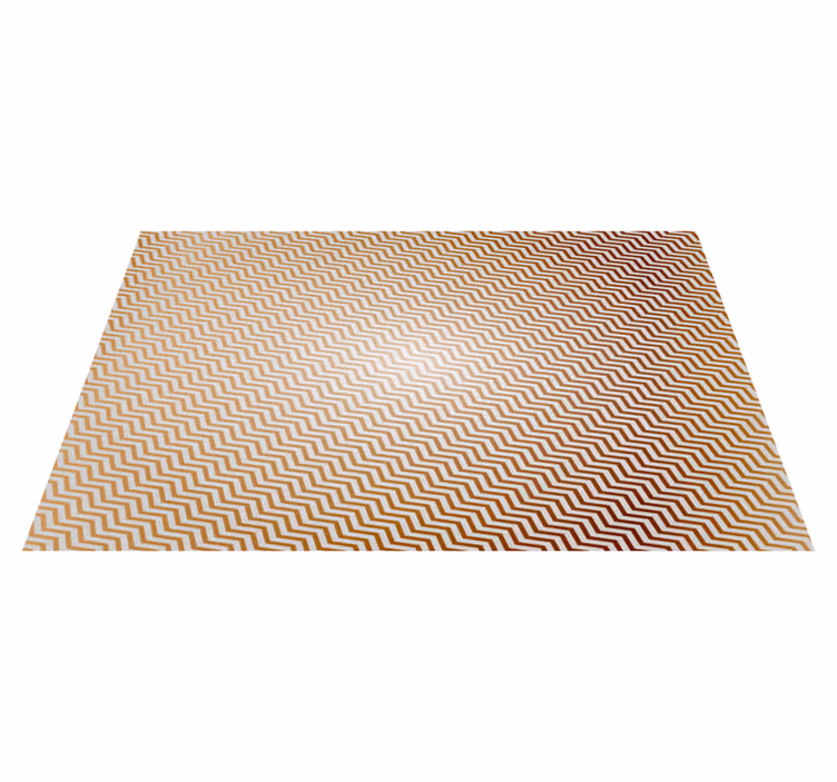 Tapis vinyle rayures à motif chevron - TenStickers