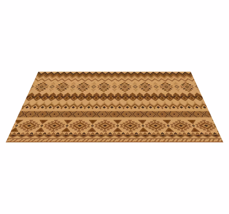 Tapis lino cuisine design kilim ethnique - TenStickers