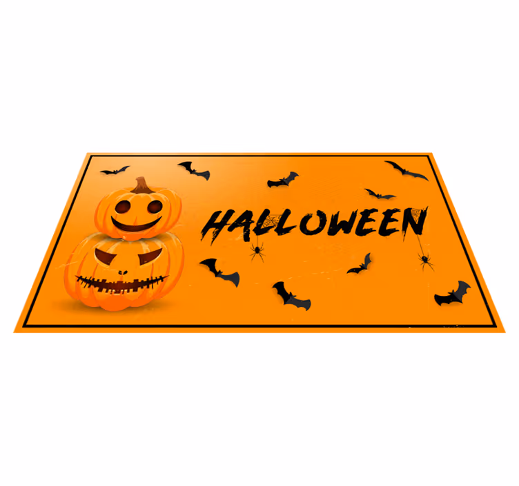 Tapis vinyle pour halloween célébration d'halloween - TenStickers