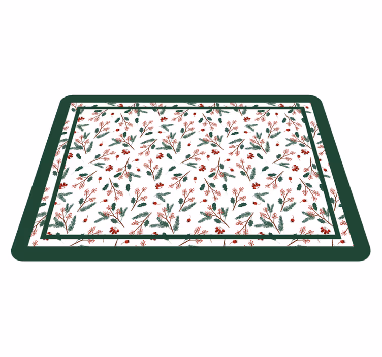 Tapis vinyle plantes jardin botanique - TenStickers