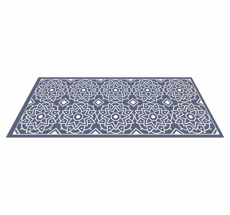Tapis vinyle cuisine motif de mosaïque complexe - TenStickers