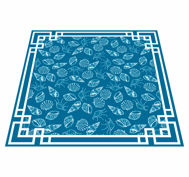 Tapis vinyle animal motif aquatique - TenStickers