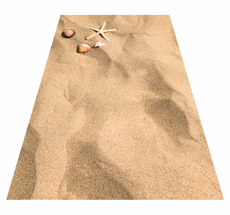 Tapis vinyle extérieur élégance en bord de mer - TenStickers