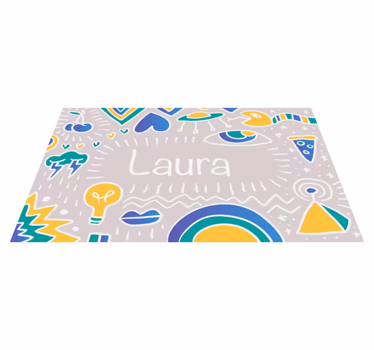 Tapis vinyle personnalisé tapis de jeu personnalisé - TenStickers