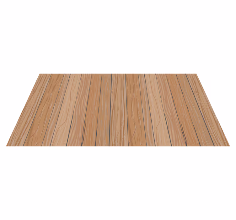 Tapis vinyle bois planches claires - TenStickers