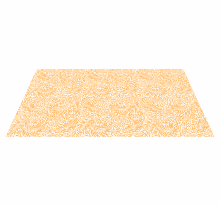 Tapis vinyle plantes motif feuillu botanique - TenStickers