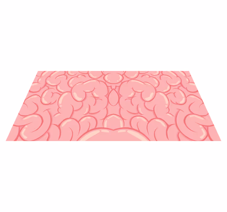Tapis vinyle texture courbes abstraites - TenStickers