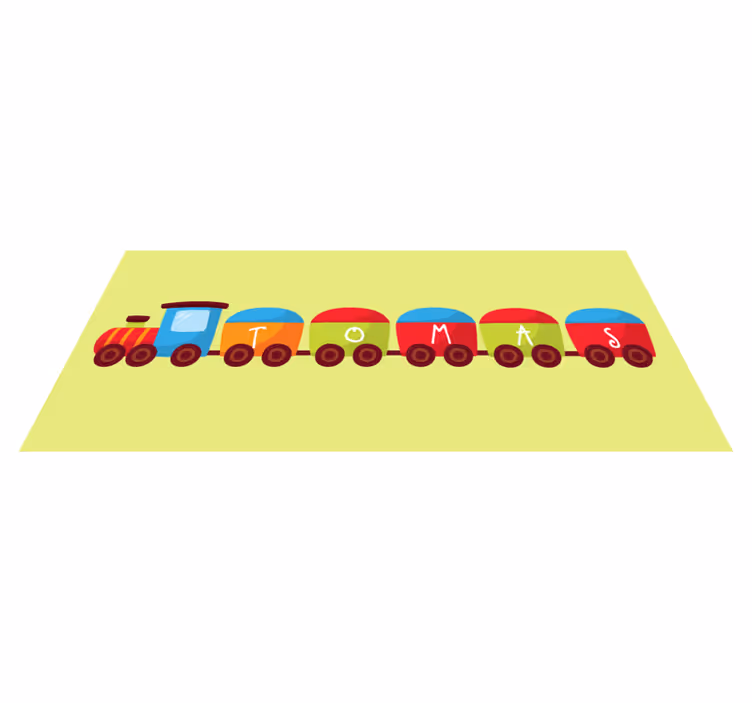 Tapis vinyle personnalisé entraînement sur mesure - TenStickers