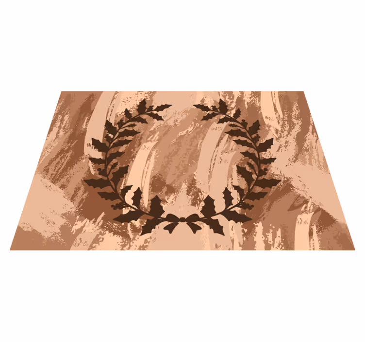 Tapis vinyle motif animal camouflage élégance - TenStickers