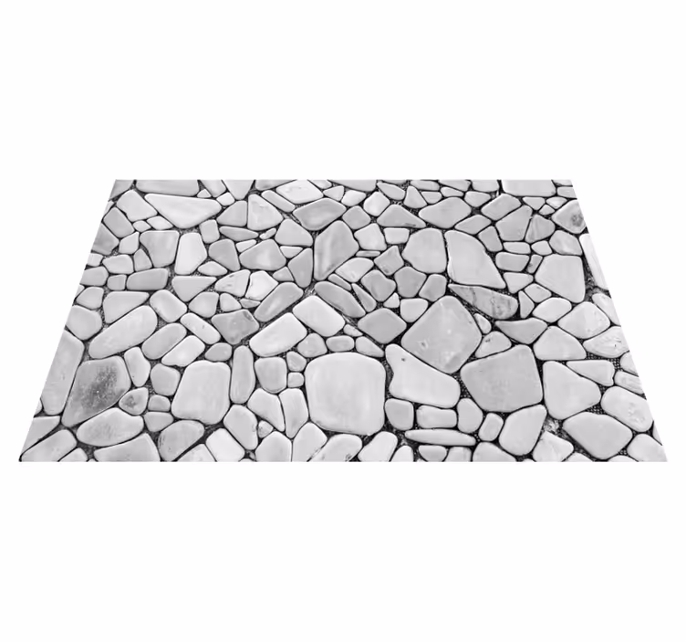 Tapis vinyle pierre texture de pierre granuleuse - TenStickers