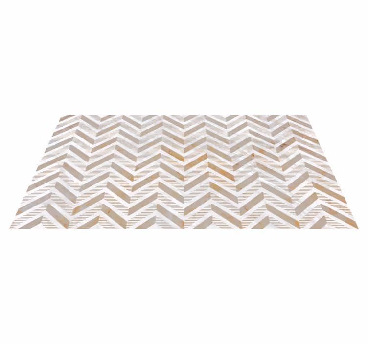 Tapis vinyle cuisine motifs marbre blanc - TenStickers
