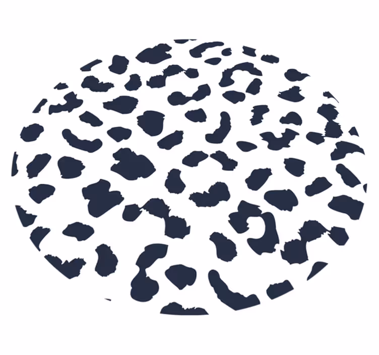 Tapis vinyle motif animal Élément en cuir de vache - TenStickers
